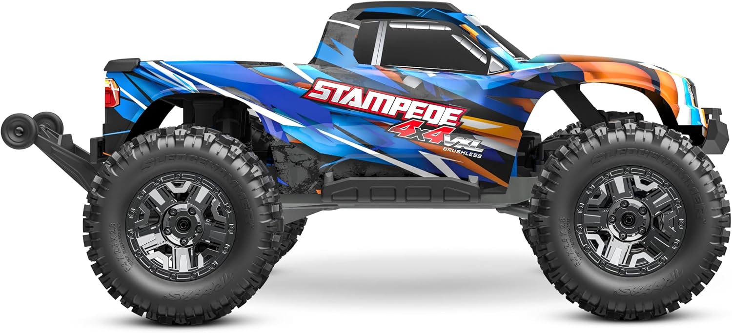 Traxxas Stampede 4X4 Vxl Brushless Monster Truck - (1/10) 90376-4-Orng CW-13350_1