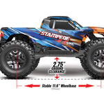 Green Stampede 4X4 Vxl With Extreme Heavt Duty Upgrades (1/10) 90376-4-Grn CW-13351_22