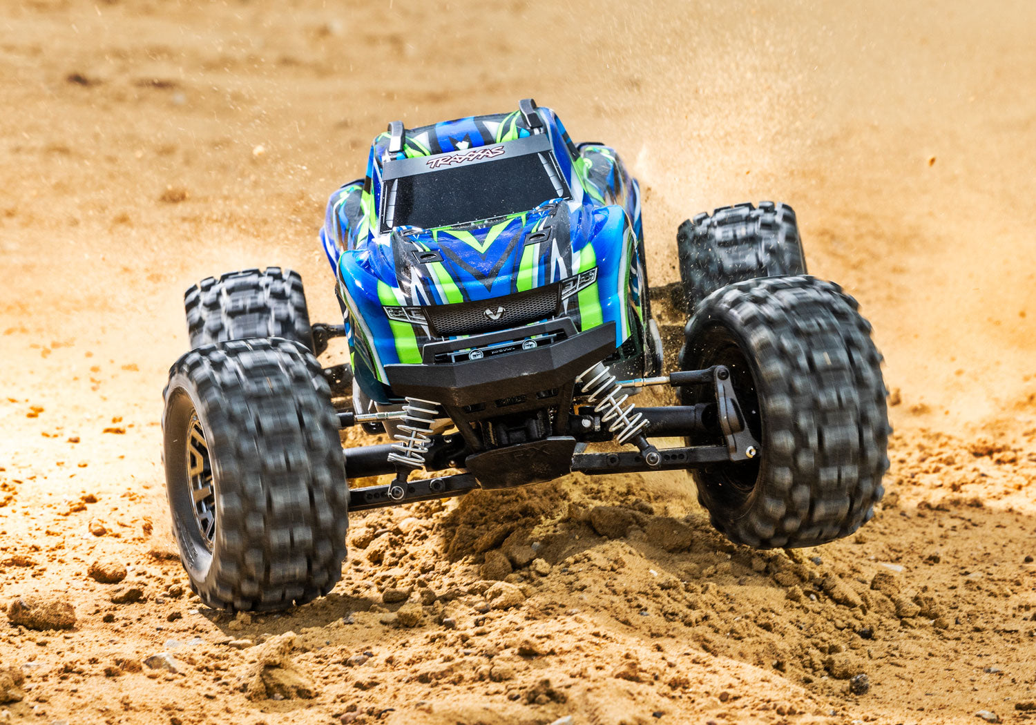 Green Stampede 4X4 Vxl With Extreme Heavt Duty Upgrades (1/10) 90376-4-Grn CW-13351_24
