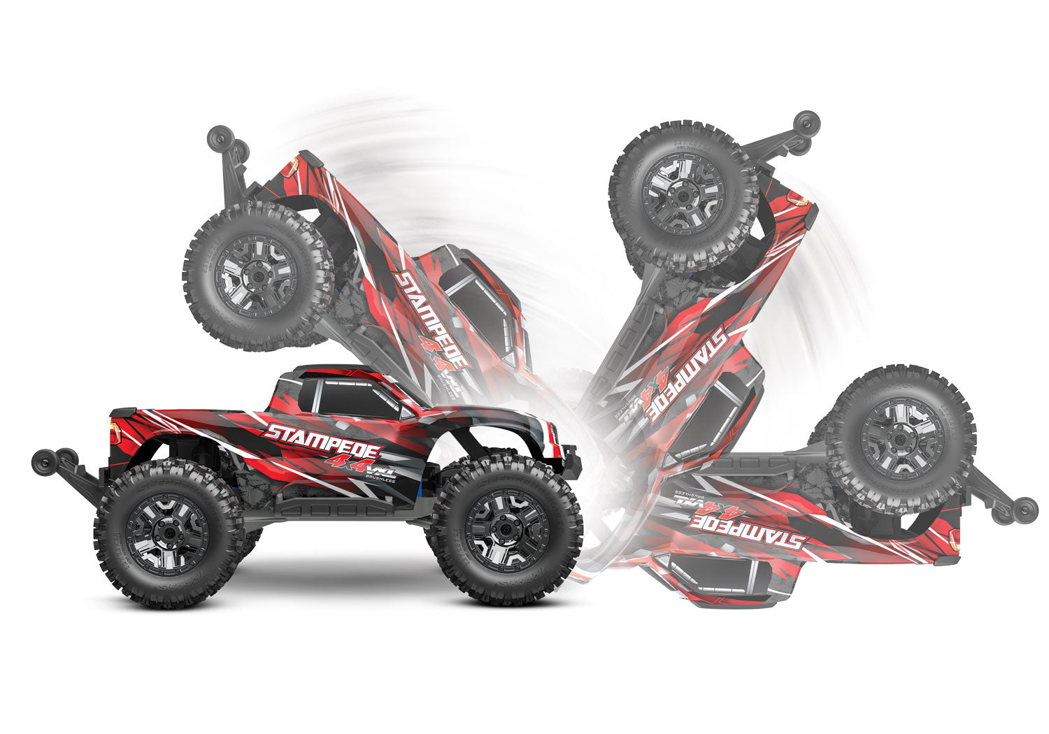 Traxxas Stampede 4X4 VXL RC Vehicle W/ HD Upgrades (1/10) - Blue (90376-4-Blue) CW-13352_17_8fff9e3f-4209-4f51-8e2c-0b3820964102
