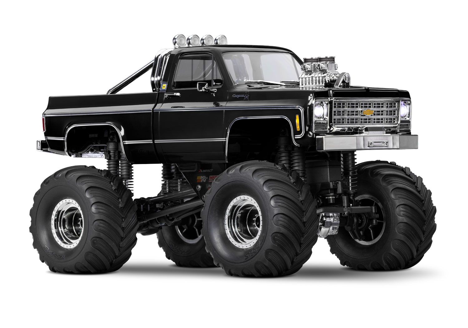 Trx-4Mt Chevy K10 Black 98064-1-Blk CW-13373