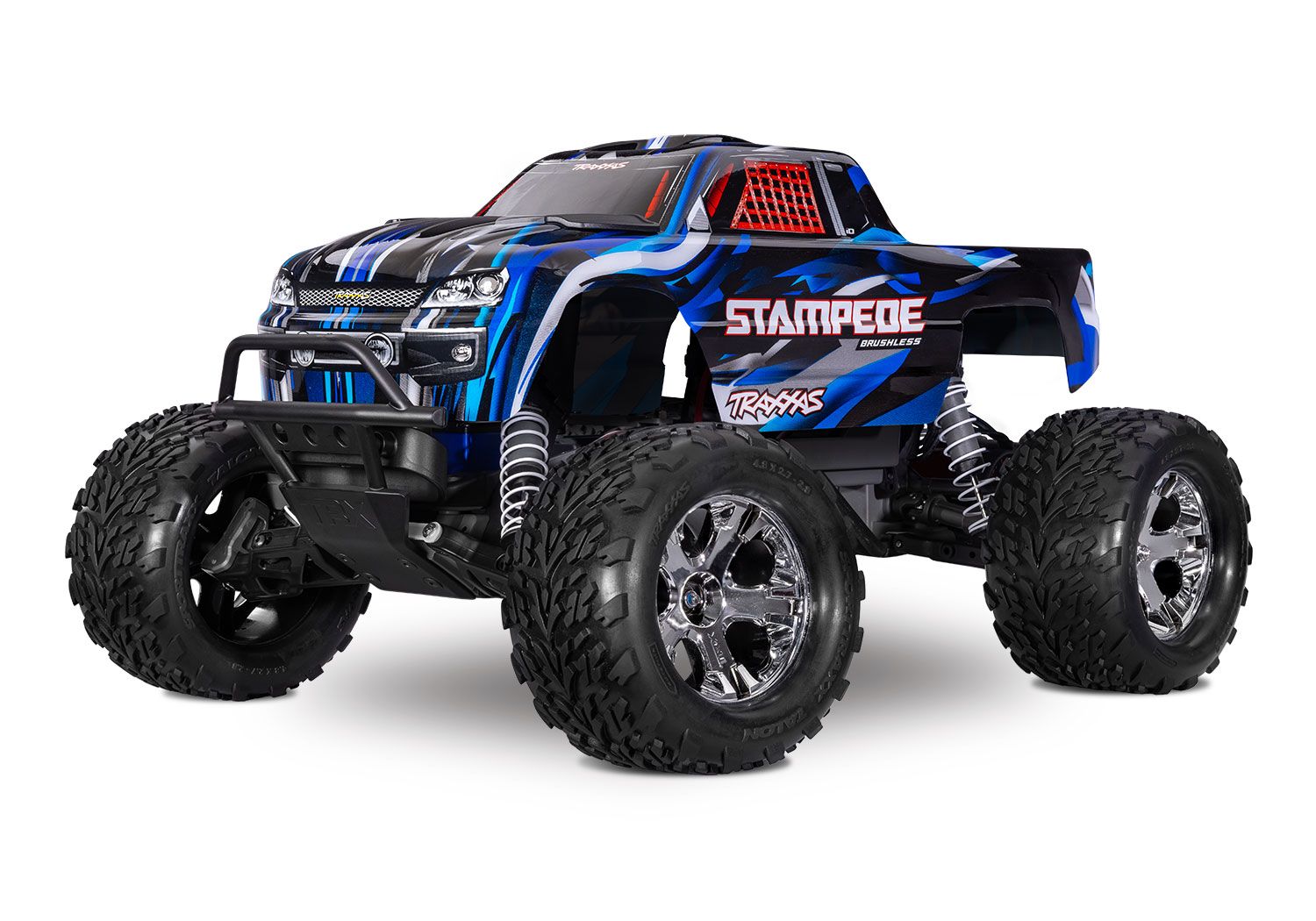 Stampede 2Wd Bl-2S Hd Blue CW-13389