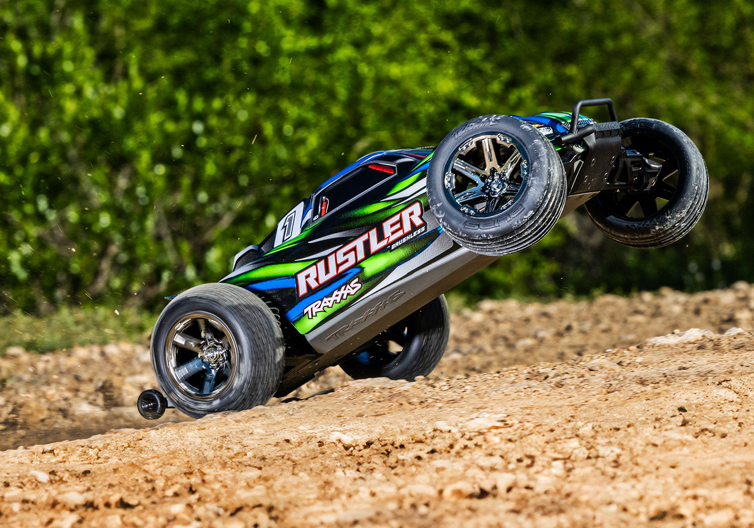Rustler 2Wd Bl-2S Hd (1/10) Green - 37354-4-Grn CW-13390_5