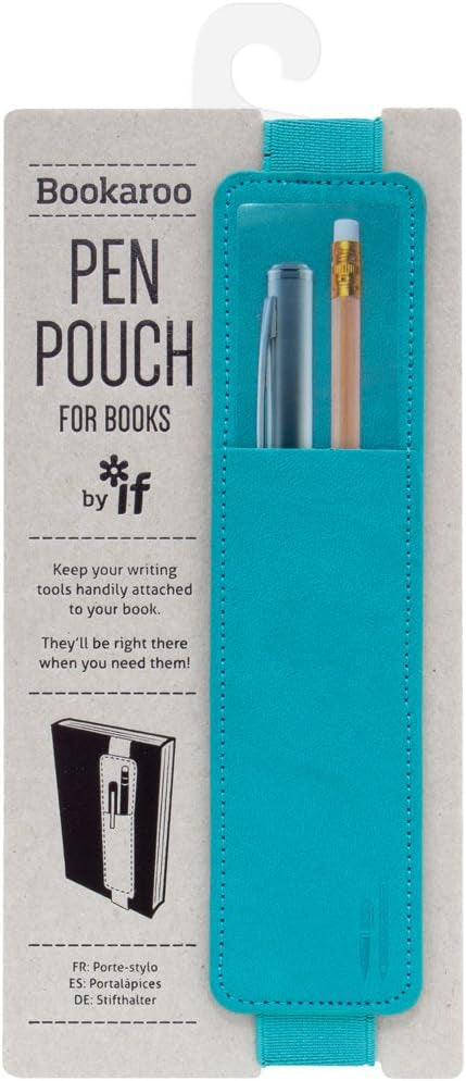 Turquoise Pen Pouch Bookaroo CW-13397