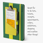 Turquoise Clipboard For Notebooks by Bookaroo CW-13400_4
