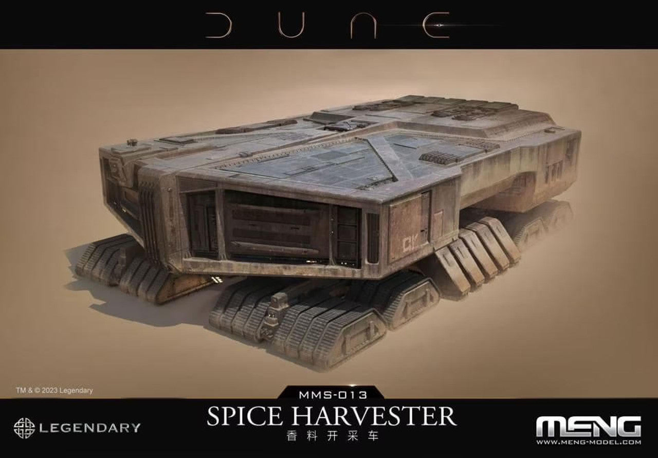 Dune Spice Harvester Plastic Model Kit By Meng CW-13405