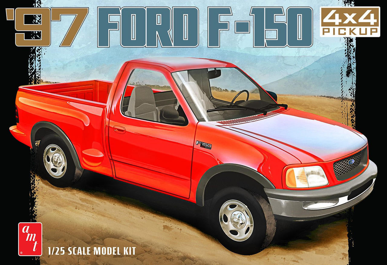 1/25 1997 Ford F-150 4X4 Pickup Plastic Model Kit By Amt CW-13408