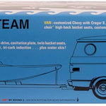 1/25 Aquarod 75 Chevy Van Race Boat With Trailer By Amt CW-13409_2