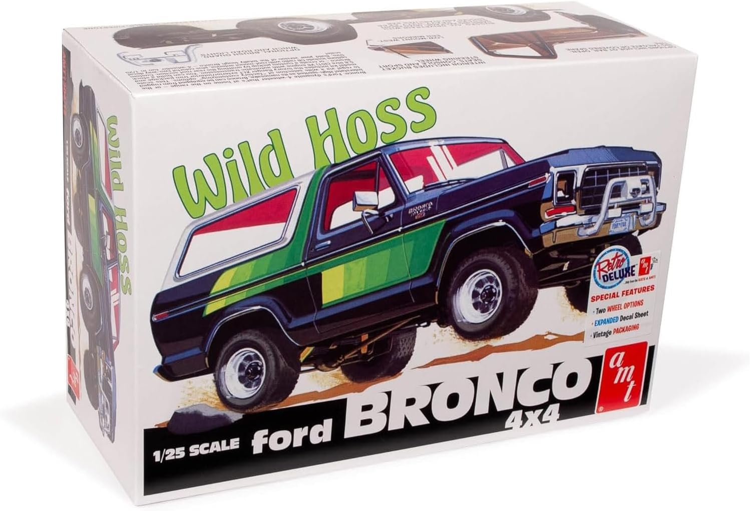 1/25 1978 Wild Hoss Ford Bronco 4X4 Truck By Amt CW-13413_1