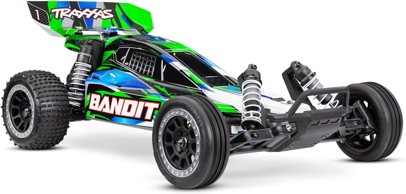 Traxxas Bandit Hd Offroad Buggy W/Usb-C - Green - (1/10) 24254-8-Grn CW-13441