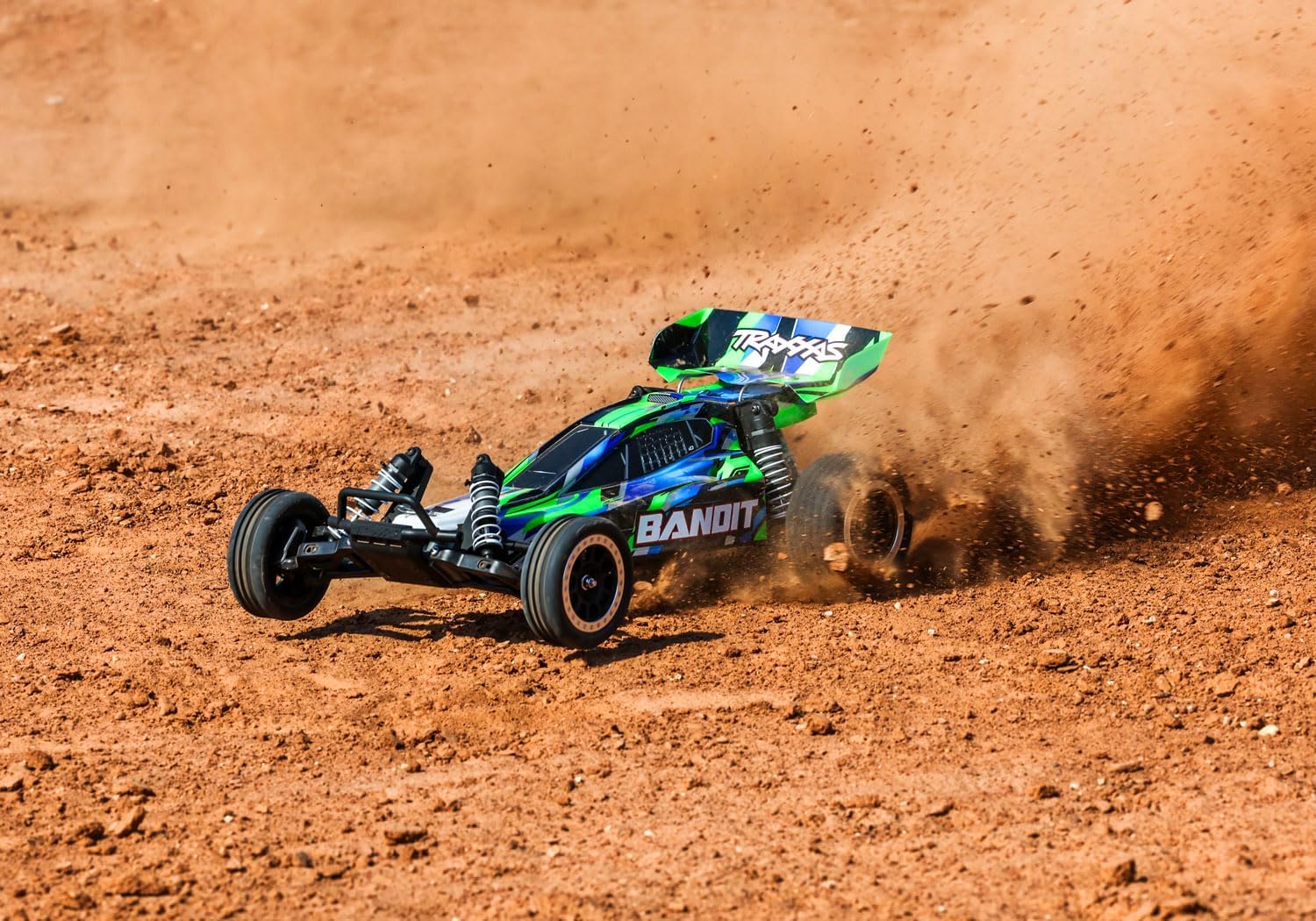 Traxxas Bandit Hd Offroad Buggy W/Usb-C - Green - (1/10) 24254-8-Grn CW-13441_6