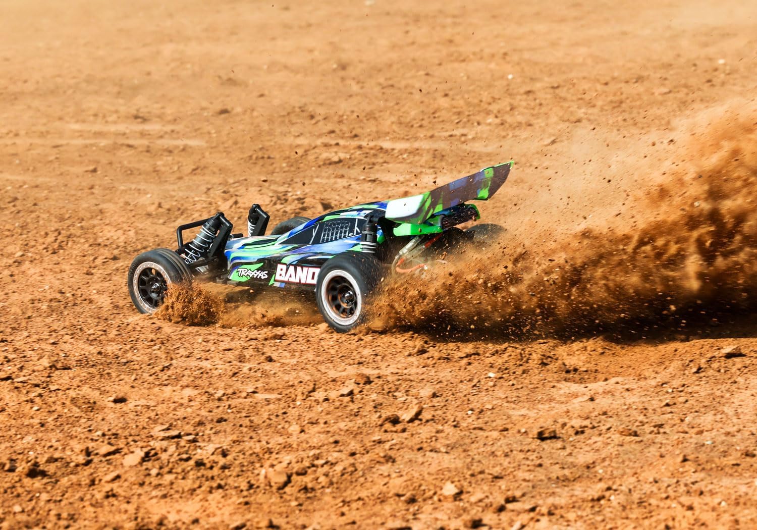 Traxxas Bandit Hd Offroad Buggy W/Usb-C - Green - (1/10) 24254-8-Grn CW-13441_7
