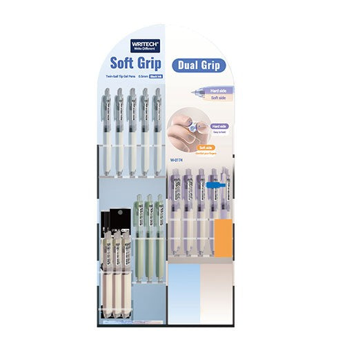 Dual Grip Gel Pen CW-13447