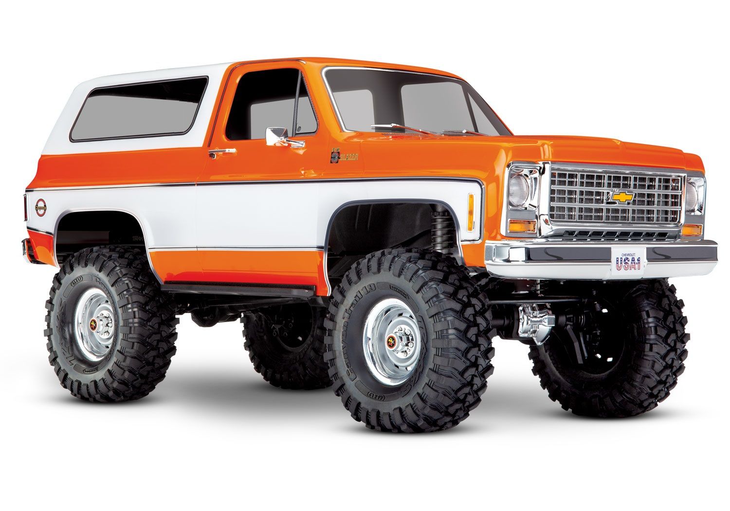 Trx-4 1979 Chevrolet Blazer Clipless Orange - (1/10) 82276-4-Orng CW-13460