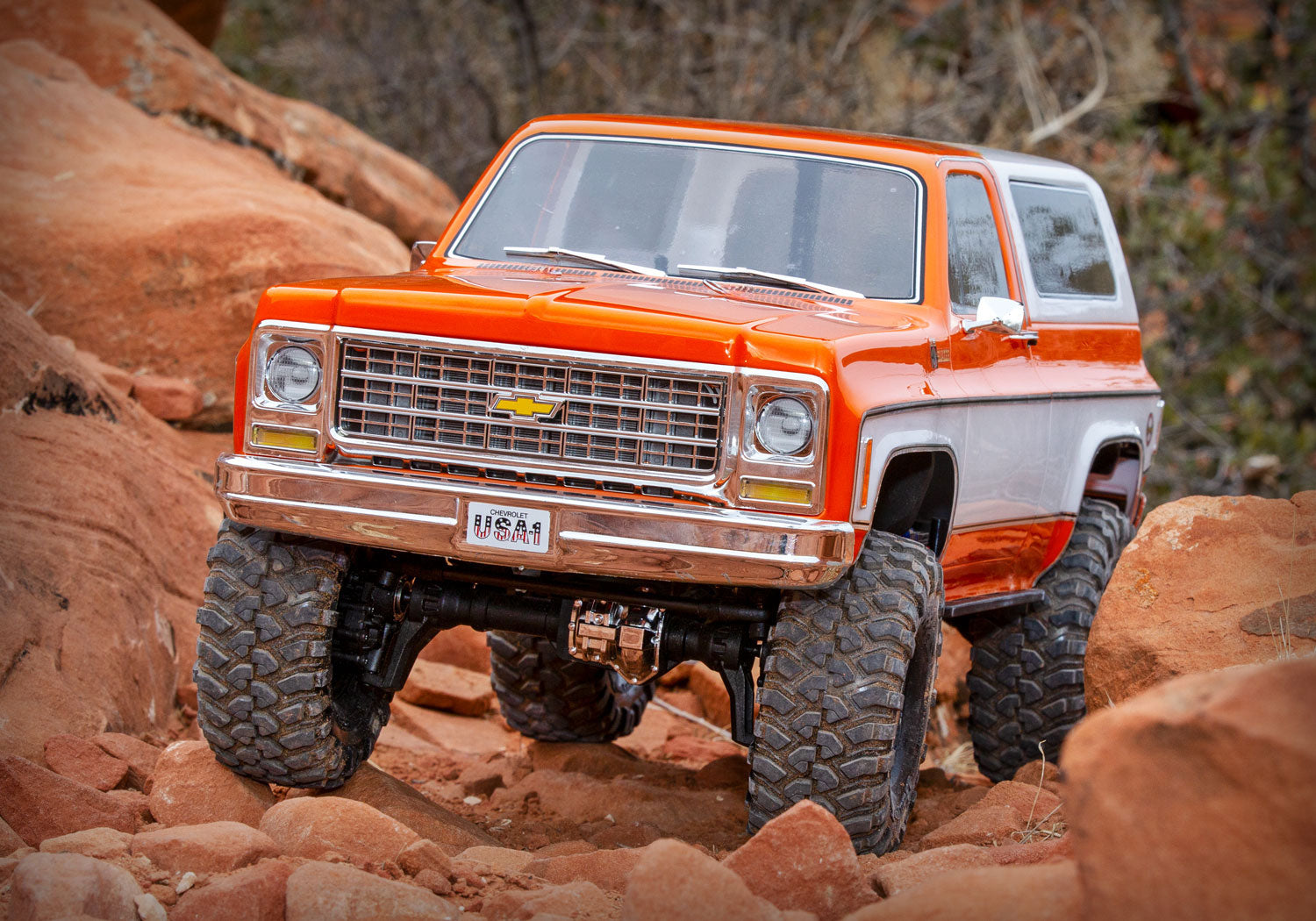 Trx-4 1979 Chevrolet Blazer Clipless Orange - (1/10) 82276-4-Orng CW-13460_9
