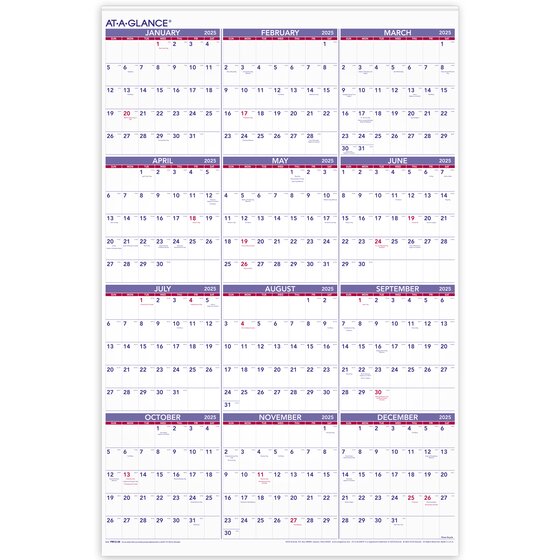 2025 Wall Planner CW-13463