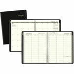 2025 Week/Month Appointment Book 8 X 11 Black CW-13469