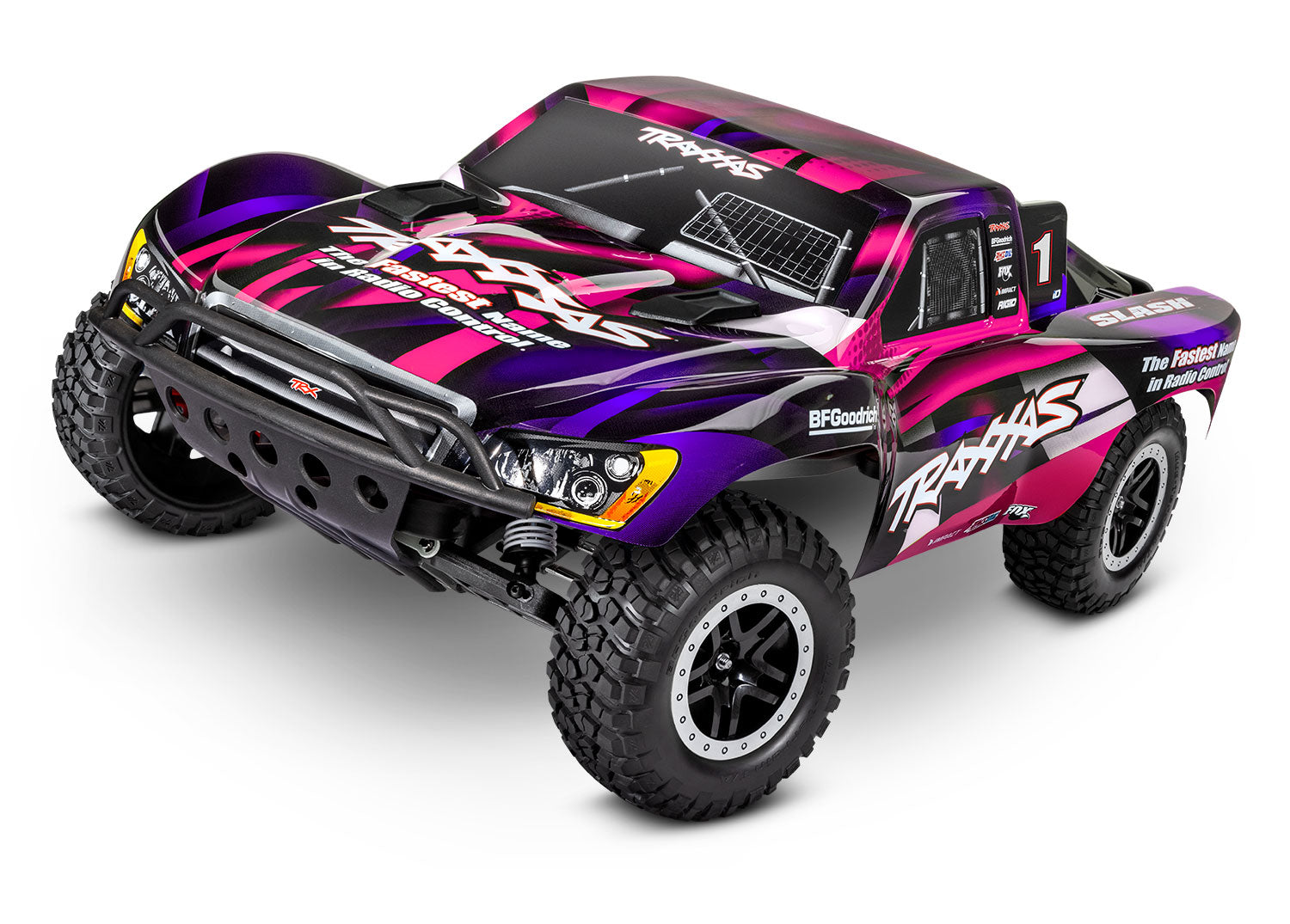 Pink Slash 2Wd Brushless W/ Usb-C Short Course Rc Truck 58034-8-Pink CW-13515