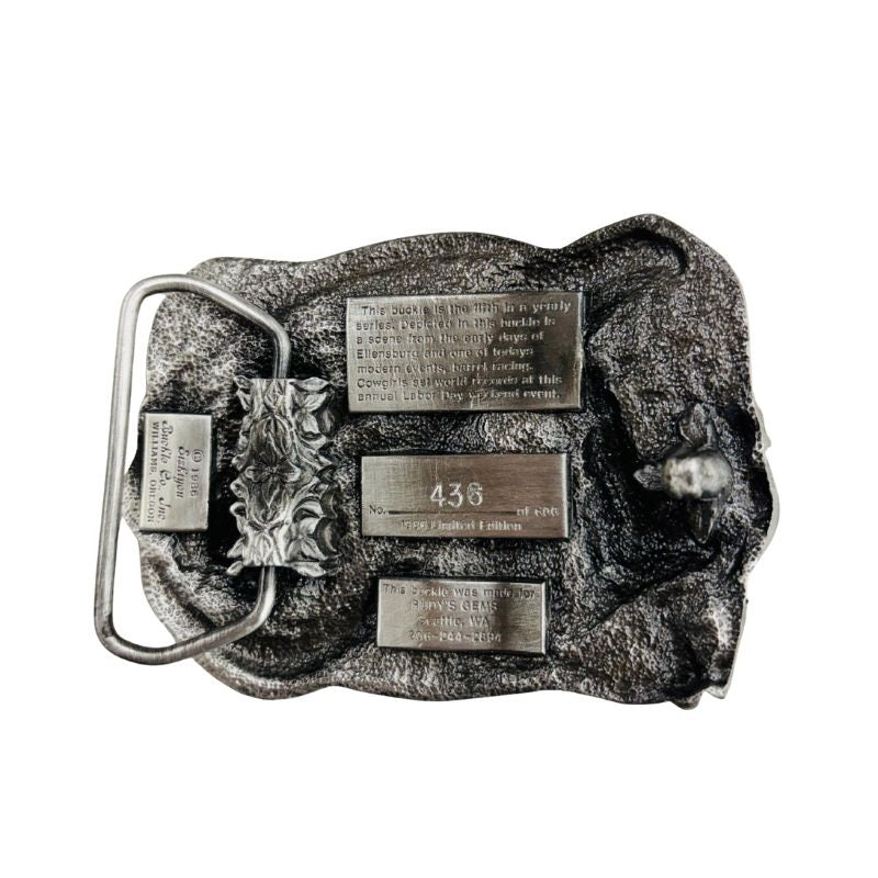 Ellensburg Rodeo Belt Buckle 1986 CW-13519