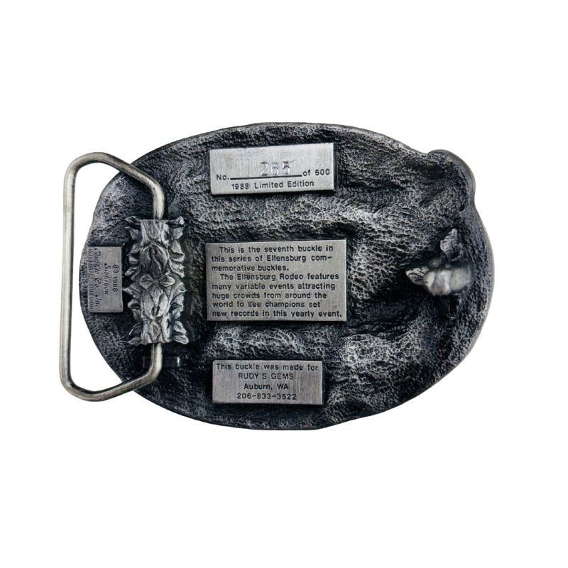 Ellensburg Rodeo Belt Buckle 1988 CW-13521_3dae3879-4034-4c6b-ae93-b4db7897a812