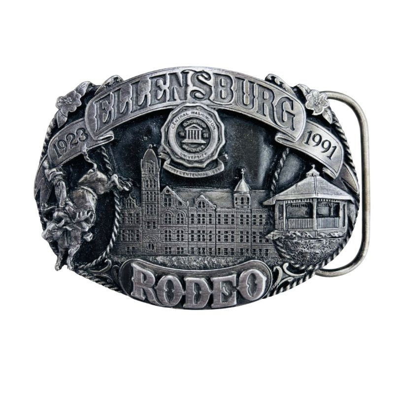 Ellensburg Rodeo Belt Buckle 1991 CW-13524