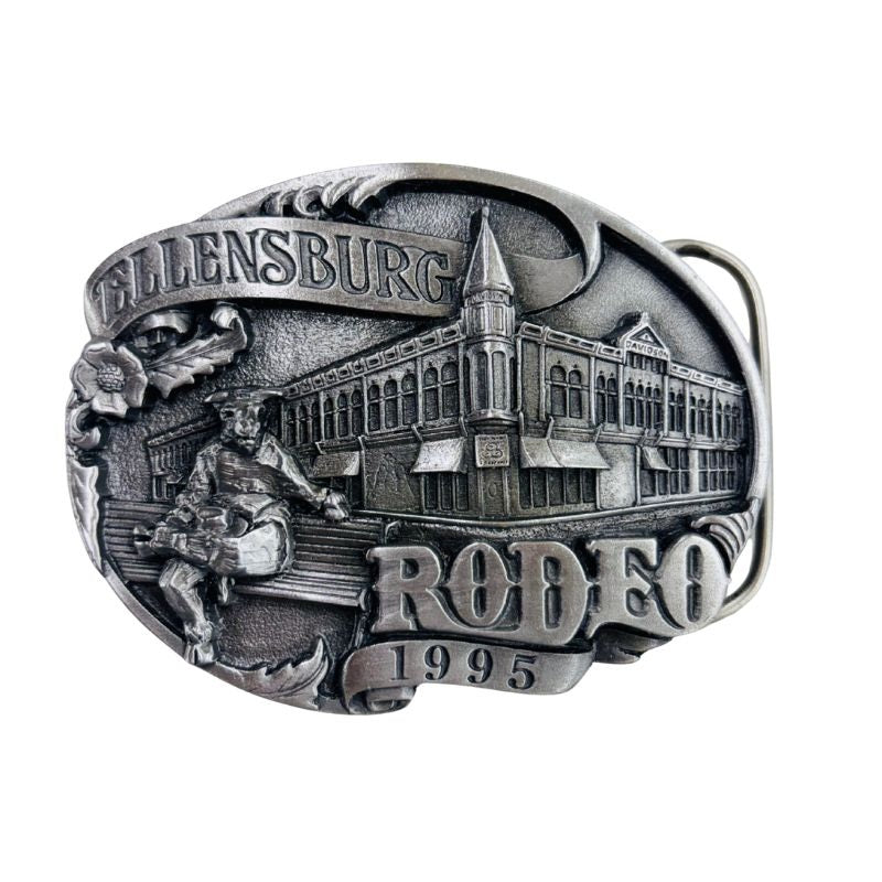 Ellensburg Rodeo Belt Buckle 1995 CW-13528