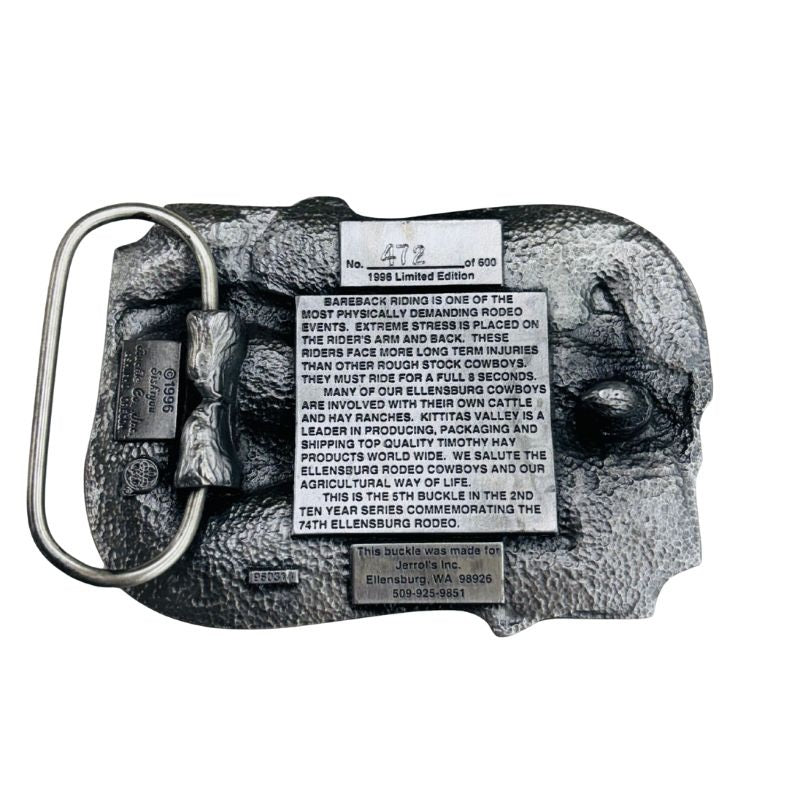 Ellensburg Rodeo Belt Buckle 1996 CW-13529