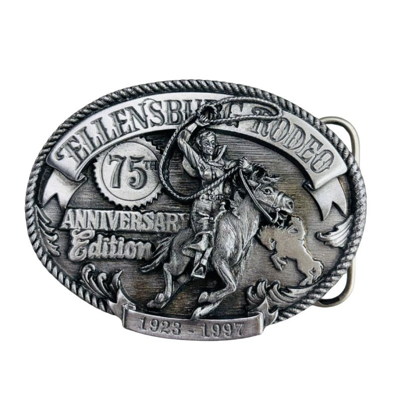 Ellensburg Rodeo Belt Buckle 1997 CW-13530