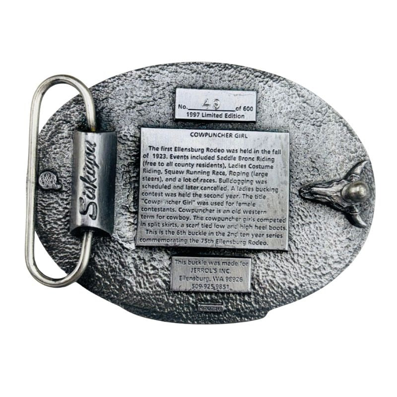 Ellensburg Rodeo Belt Buckle 1999 CW-13532_0dea30dc-1eef-438e-bee0-5bba43984542