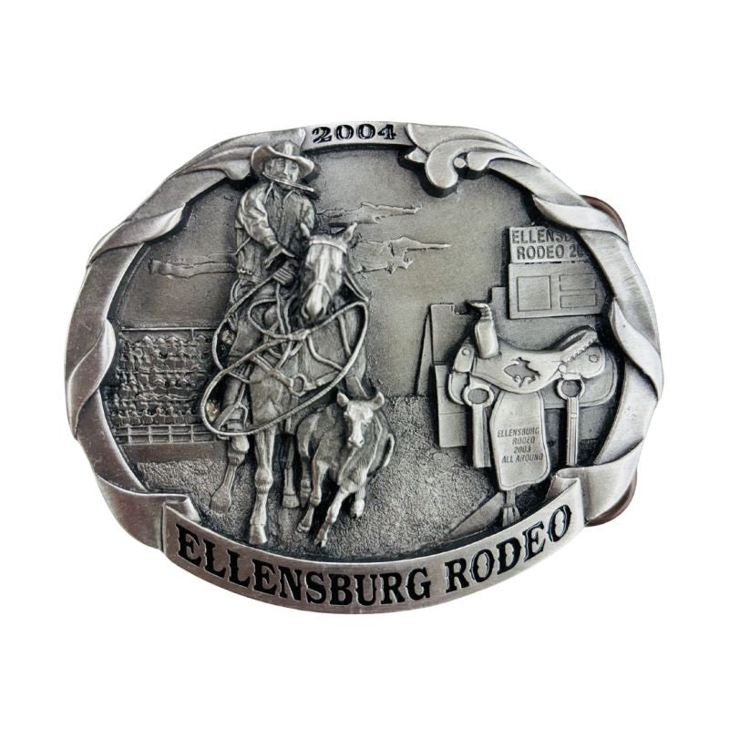 Ellensburg Rodeo Belt Buckle 2004 CW-13537_fd2eb827-819b-4db0-a0fb-bbb7af5c905a