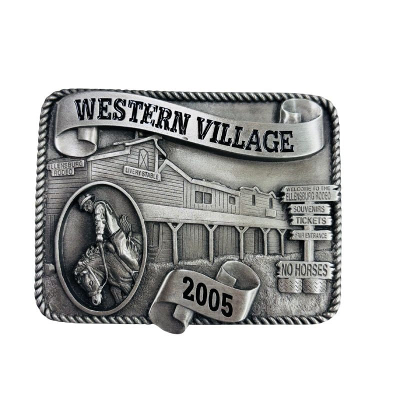 Ellensburg Rodeo Belt Buckle 2005 CW-13538_7bd93e38-a041-4a39-9284-ab104a7cf649