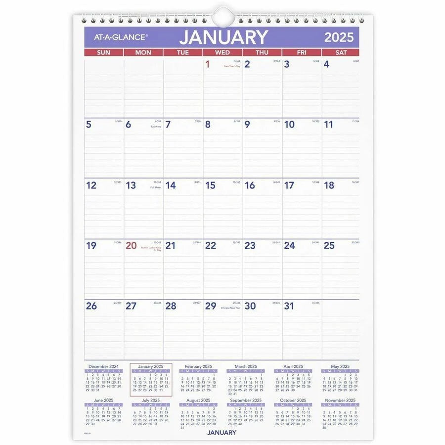 2025 My Month Wall Calendar CW-13548