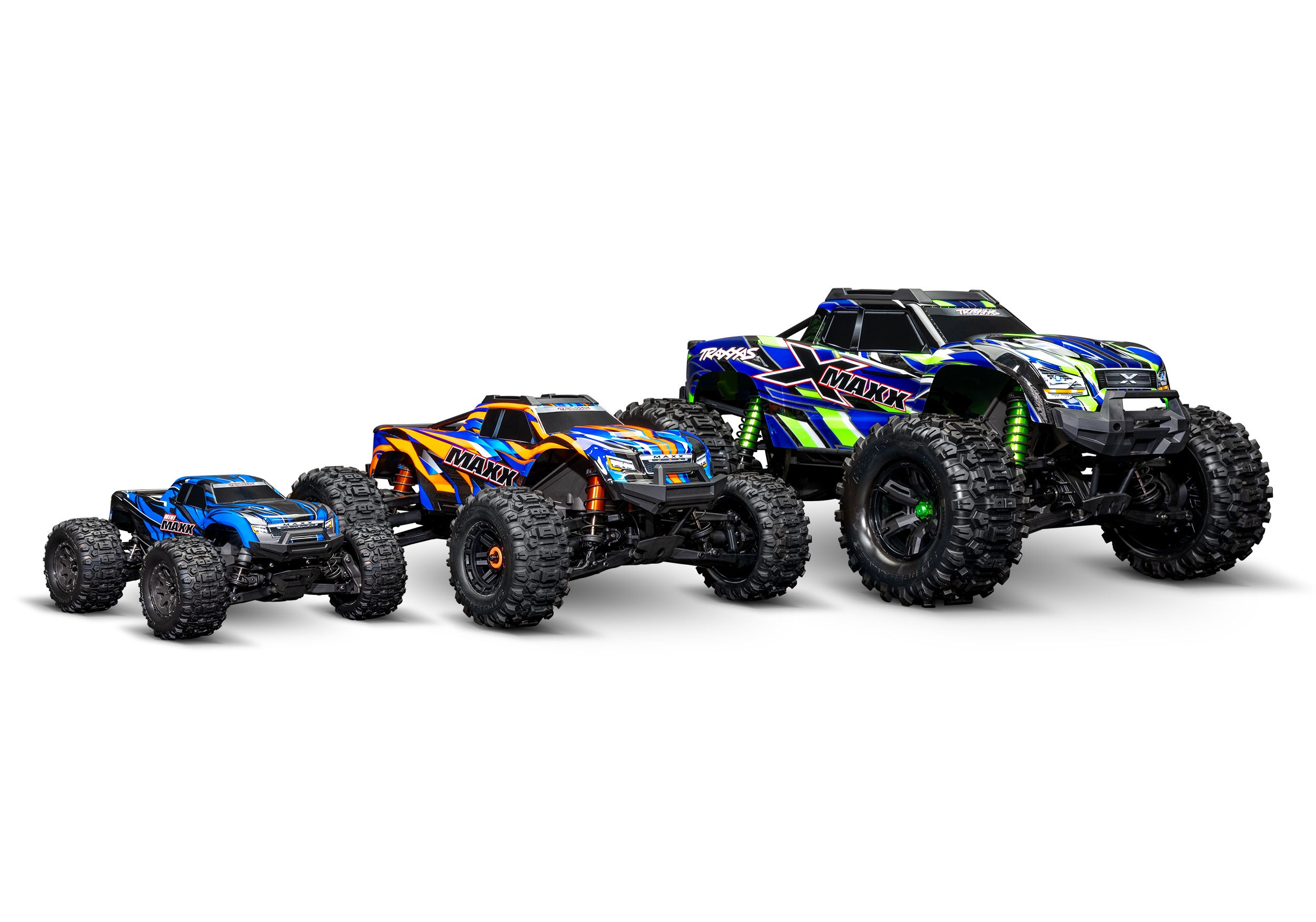 Traxxas Mini Maxx BL-2S RC Vehicle (1/16) - Black (107154-1-BLK) CW-13638_2