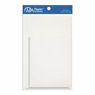 10Pk 5X7 White Cards & Envelop CW-13643