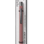 Dark Red Bookaroo Ball Point Pen Black Ink CW-13654