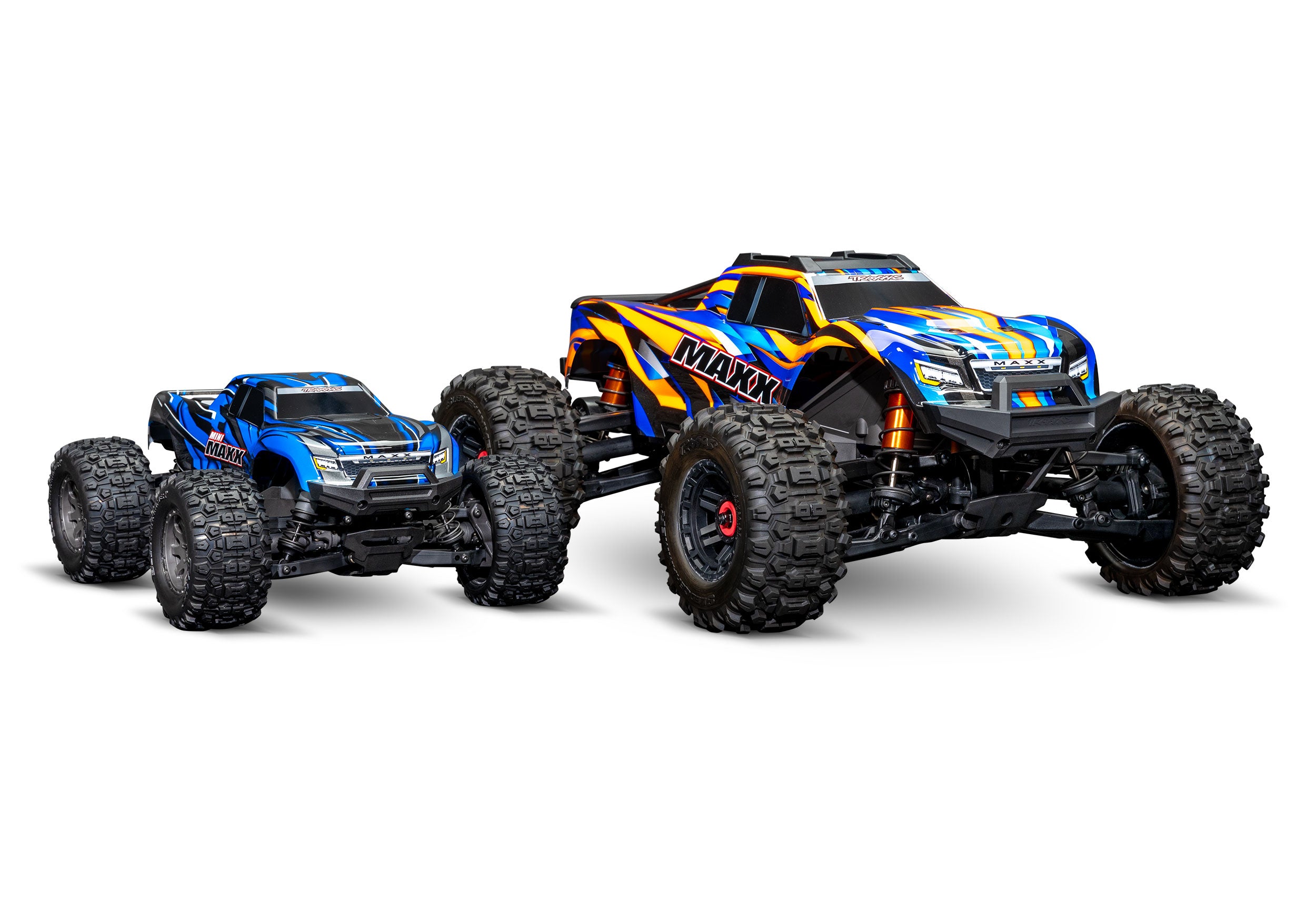 Traxxas Mini Maxx BL-2S RC Vehicle (1/16) - Blue (107154-1-BLUE) CW-13658_11_2314904b-01f8-4b8e-bad4-90dd2253f944