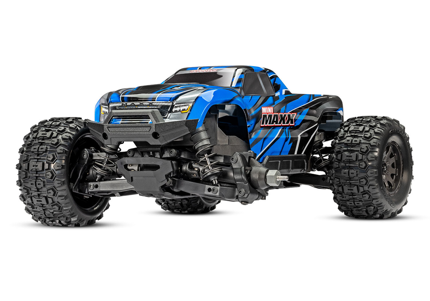 Traxxas Mini Maxx BL-2S RC Vehicle (1/16) - Blue (107154-1-BLUE) CW-13658_12_6732864b-ca03-4c3e-bf28-dec2da6597a2