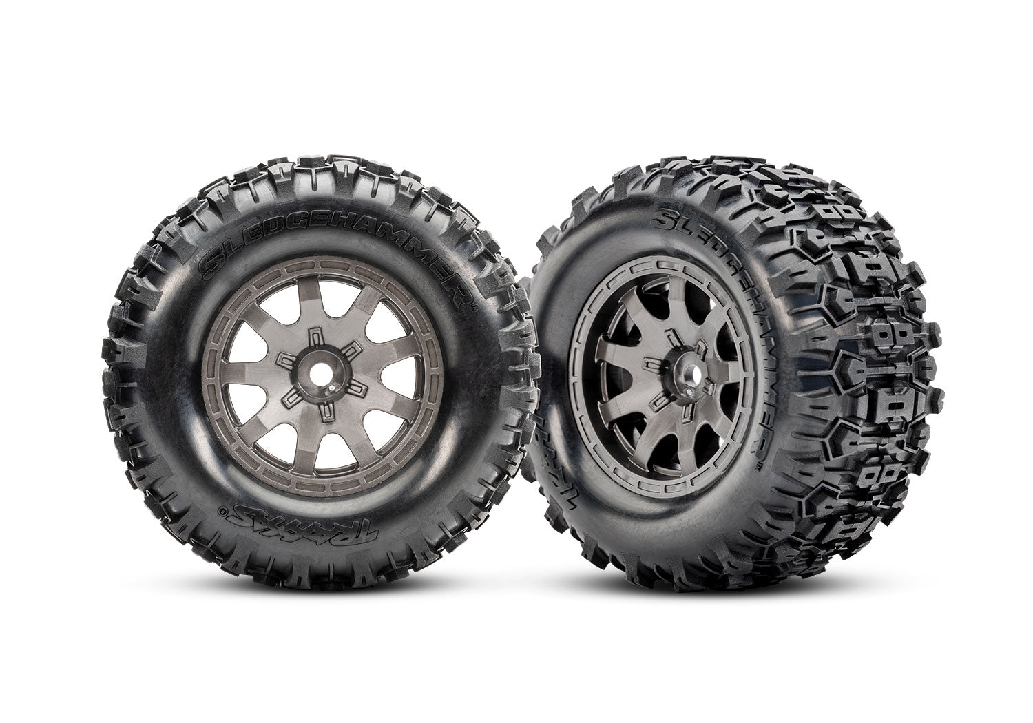 Traxxas Mini Maxx BL-2S RC Vehicle (1/16) - Blue (107154-1-BLUE) CW-13658_20