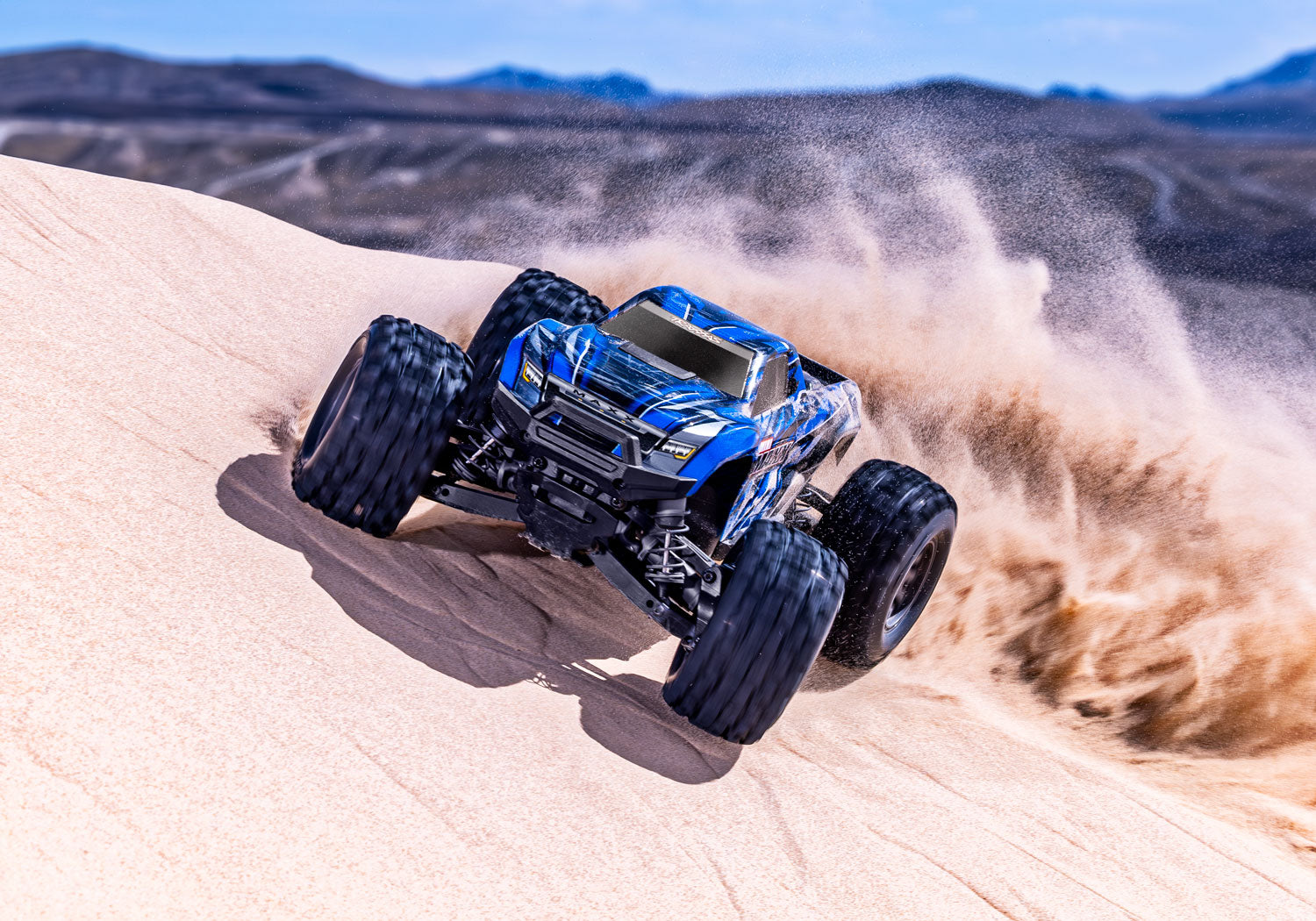 Traxxas Mini Maxx BL-2S RC Vehicle (1/16) - Blue (107154-1-BLUE) CW-13658_2_b42874c7-9b3d-418b-89a2-f25d70c86851