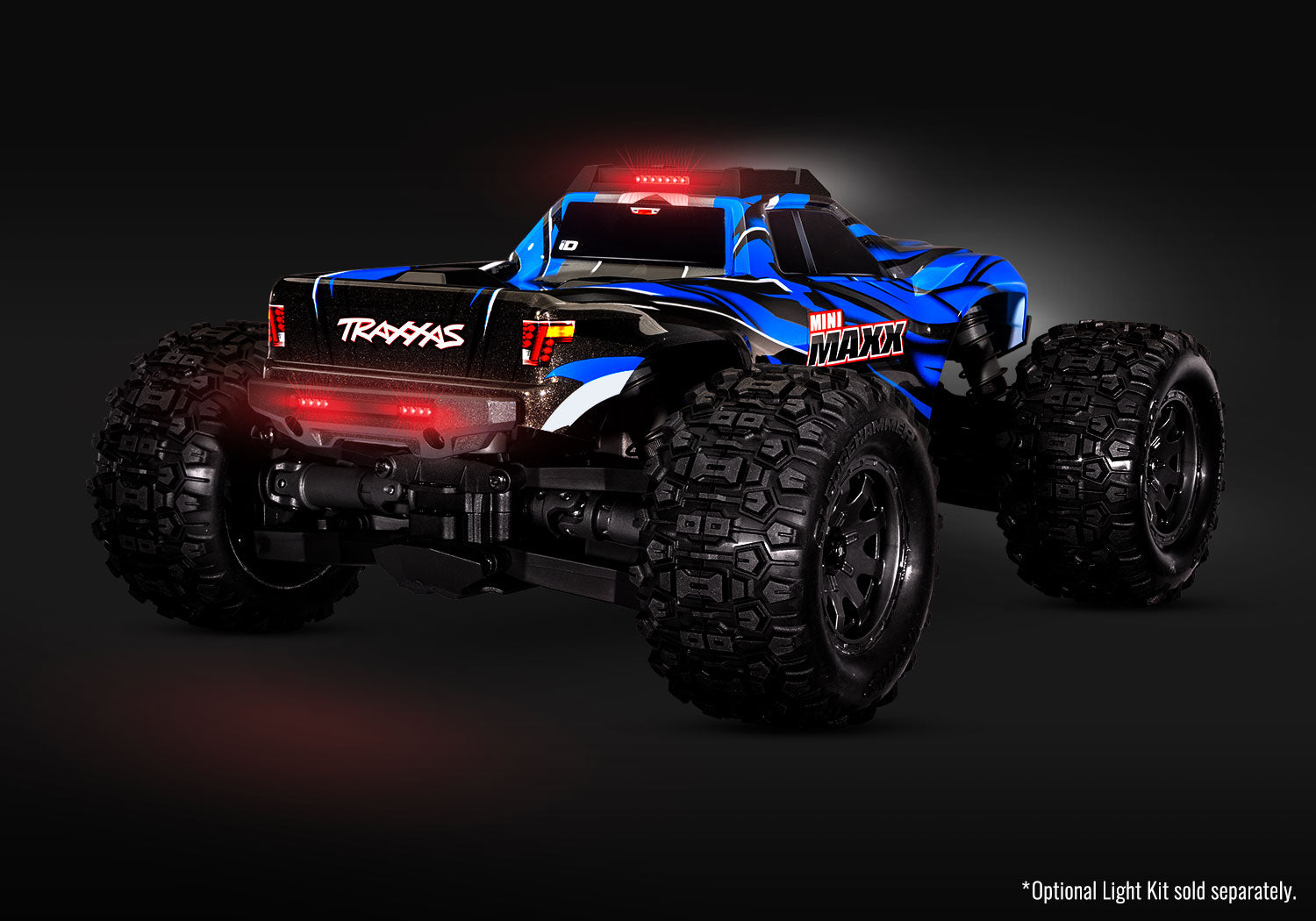 Traxxas Mini Maxx BL-2S RC Vehicle (1/16) - Blue (107154-1-BLUE) CW-13658_6_8d53cf0f-7e07-421d-bc9f-c493215163dd