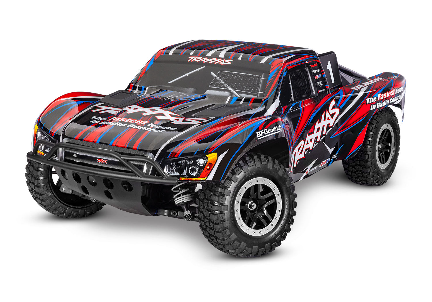 Traxxas Slash 4X4 VXL HD RC Vehicle (1/10) - Red (68386-4-RED) CW-13661