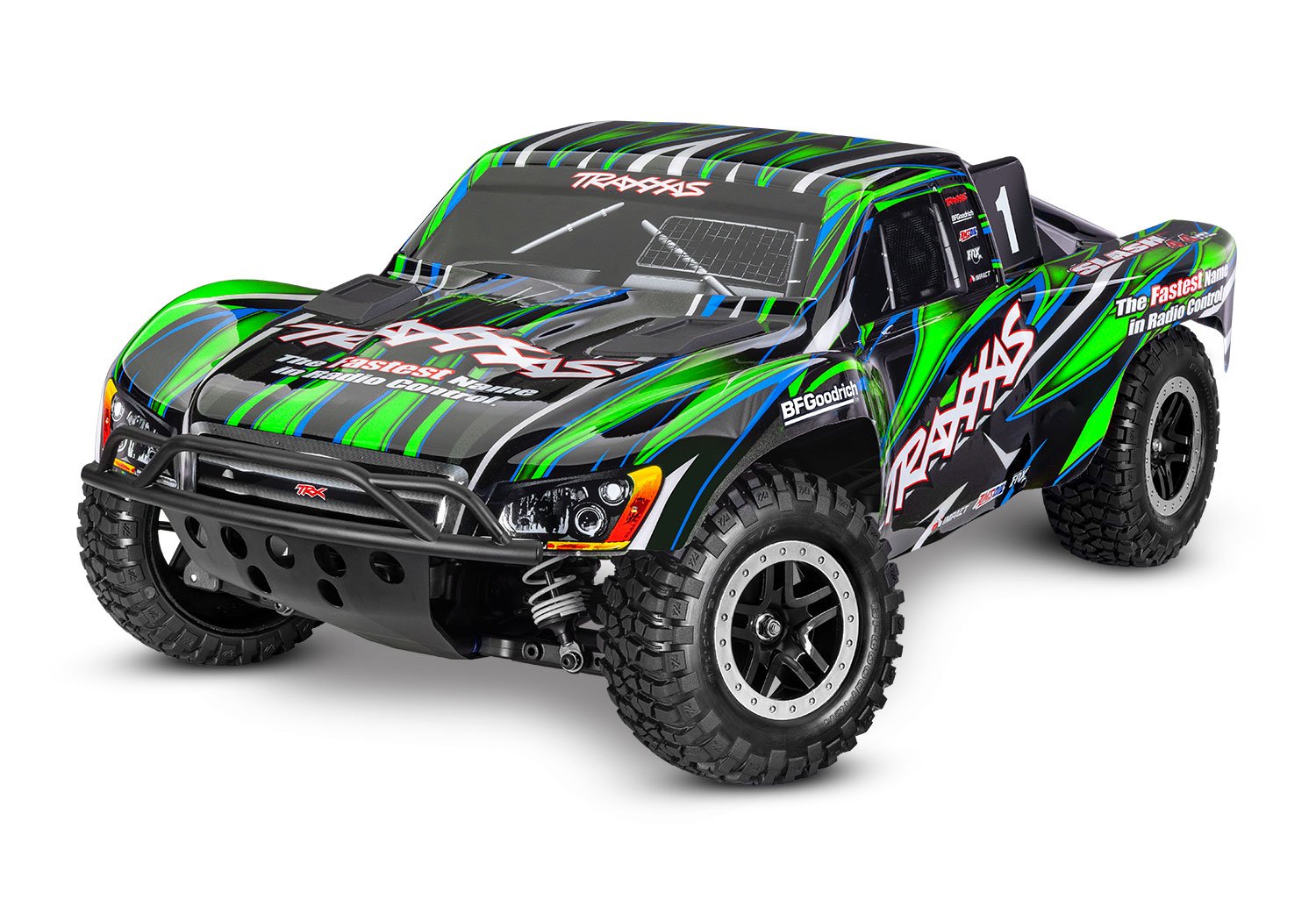 Green Slash 4X4 Vxl Hd Rc Vehicle - 68386-4-Grn CW-13662