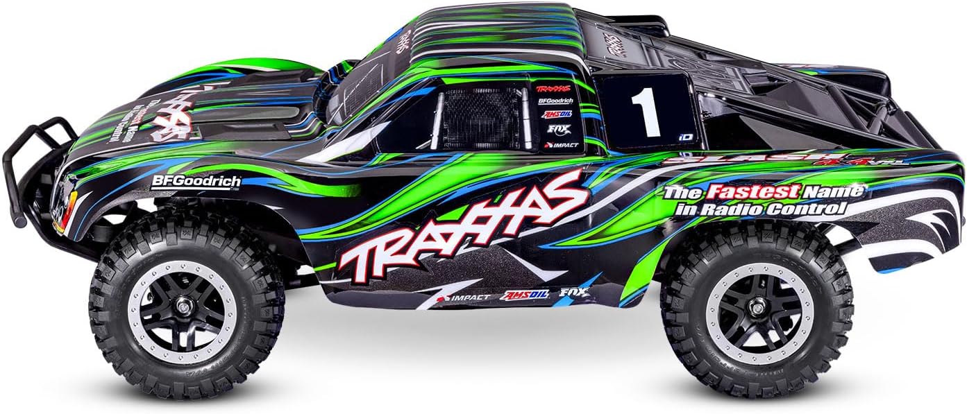 Green Slash 4X4 Vxl Hd Rc Vehicle - 68386-4-Grn CW-13662_1
