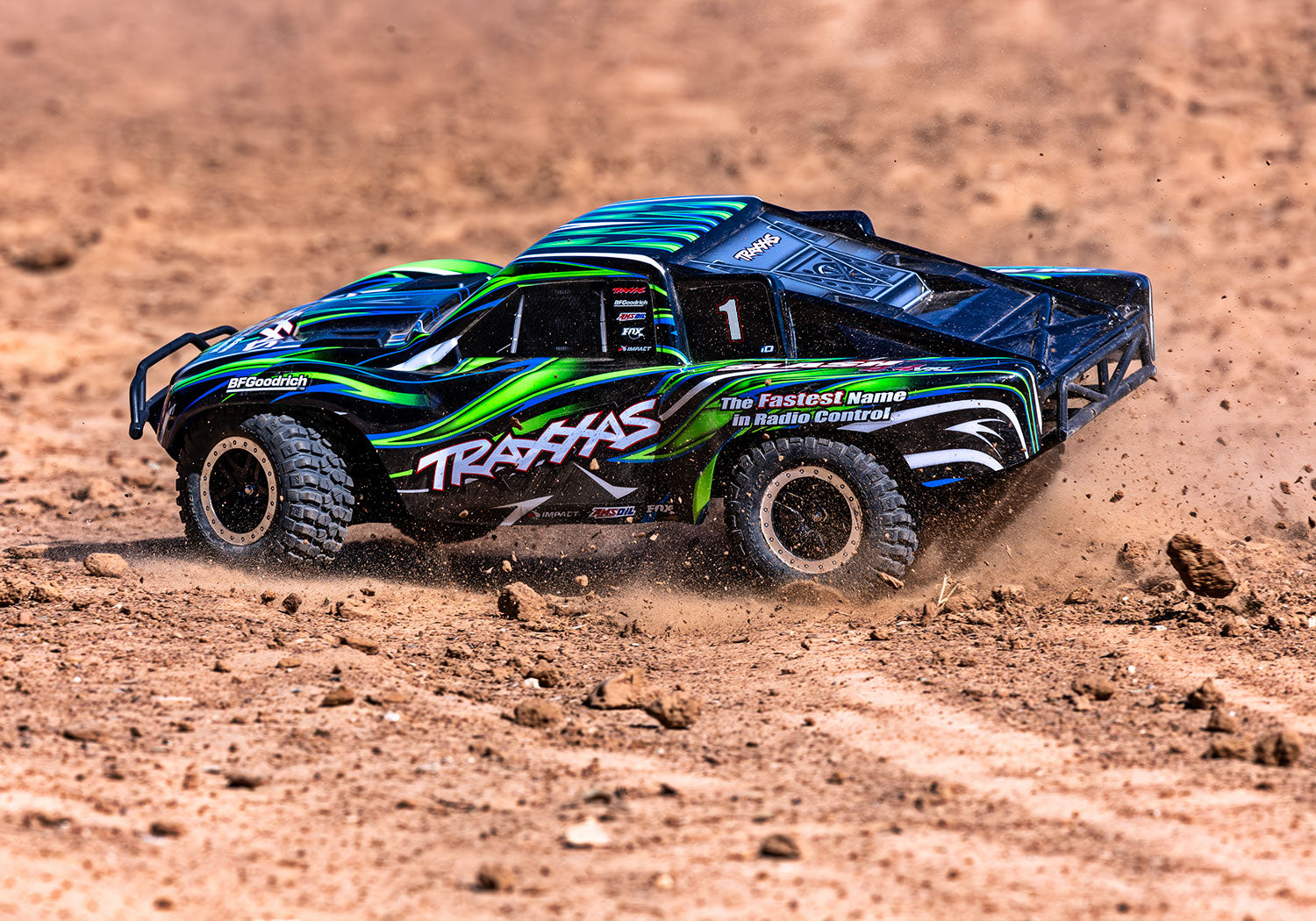 Green Slash 4X4 Vxl Hd Rc Vehicle - 68386-4-Grn CW-13662_5