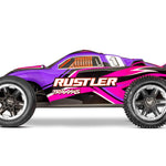 Traxxas Rustler 2Wd Stadium Truck Hd W/Usb-C (1/10) - 37254-4-Pink CW-13665