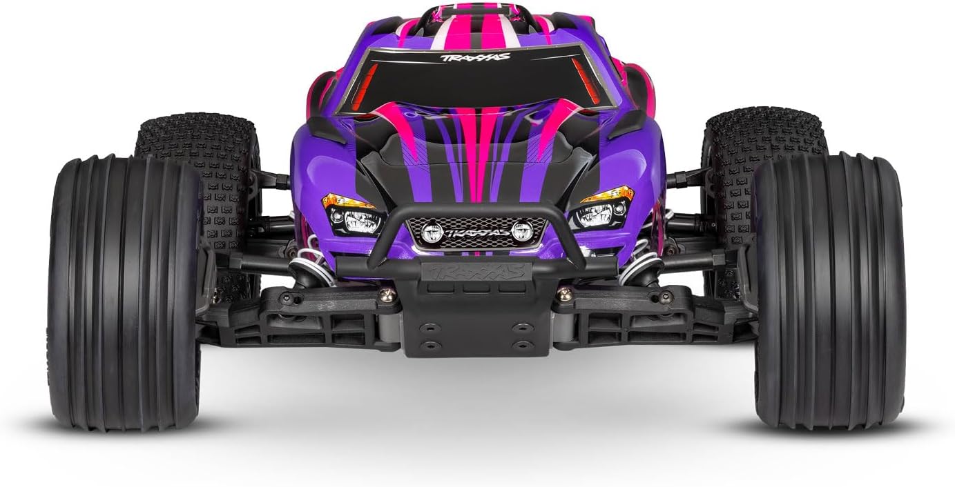 Traxxas Rustler 2Wd Stadium Truck Hd W/Usb-C (1/10) - 37254-4-Pink CW-13665_1
