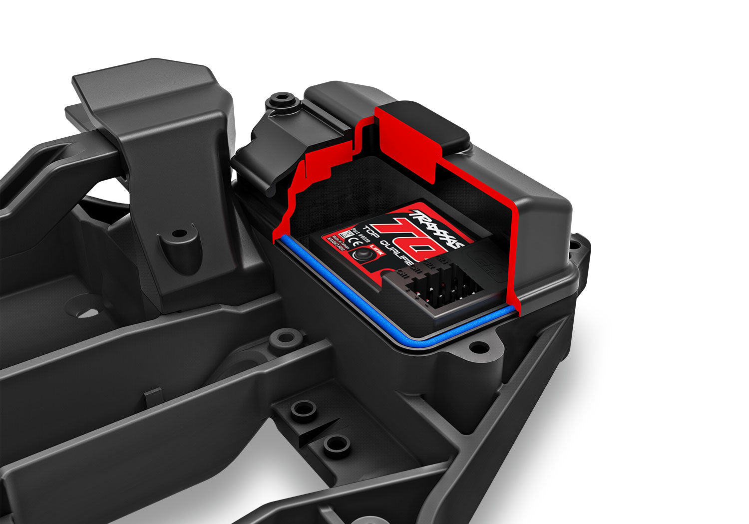 Traxxas Bigfoot 4X4 Bl-2S Rc Vehicle (1/10) - Blue (67134-4-Blue) CW-13667_11