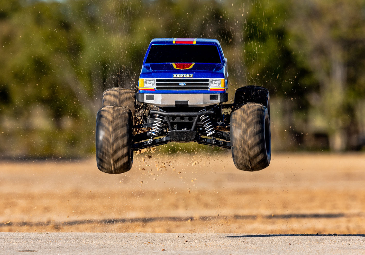 Traxxas Bigfoot 4X4 Bl-2S Rc Vehicle (1/10) - Blue (67134-4-Blue) CW-13667_17