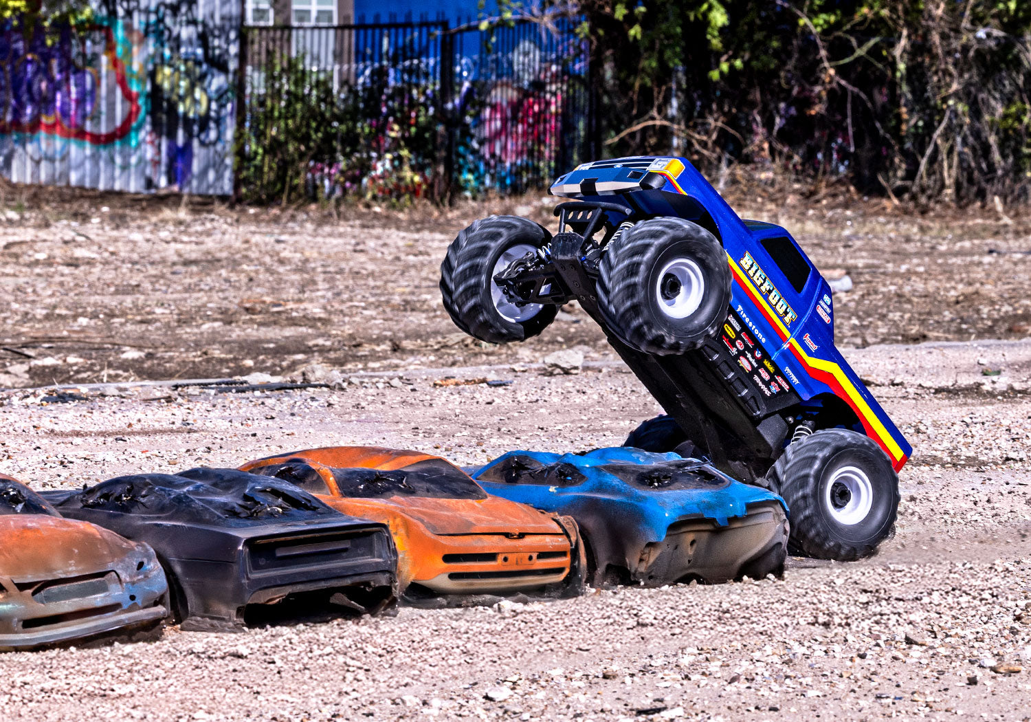 Traxxas Bigfoot 4X4 Bl-2S Rc Vehicle (1/10) - Blue (67134-4-Blue) CW-13667_19