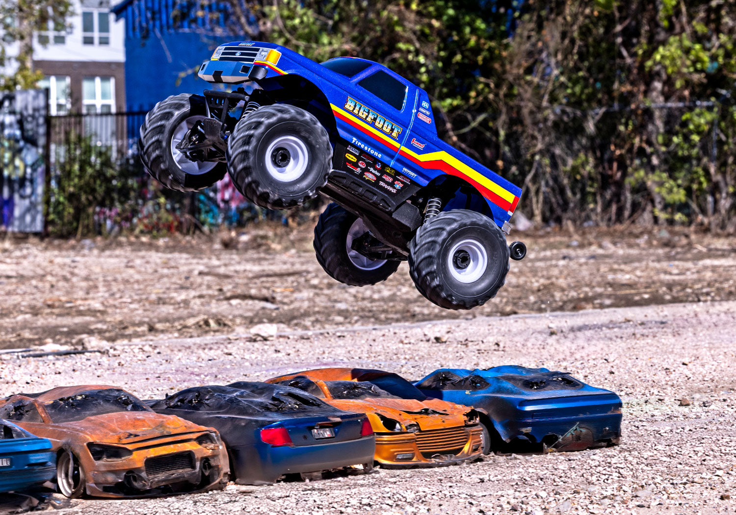 Traxxas Bigfoot 4X4 Bl-2S Rc Vehicle (1/10) - Blue (67134-4-Blue) CW-13667_20
